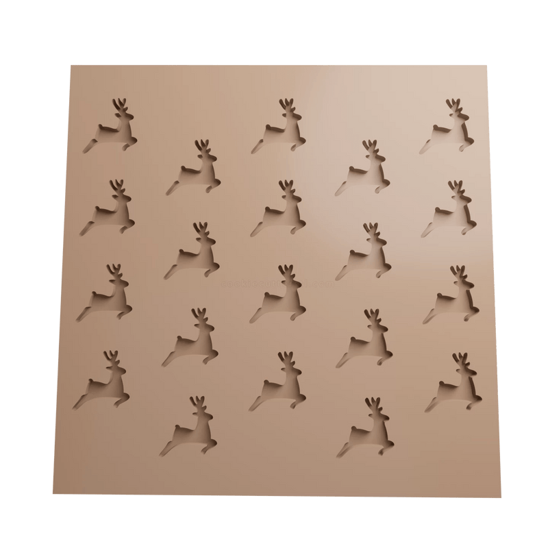 Pattern in rilievo renne 10*10 - 3d Selling