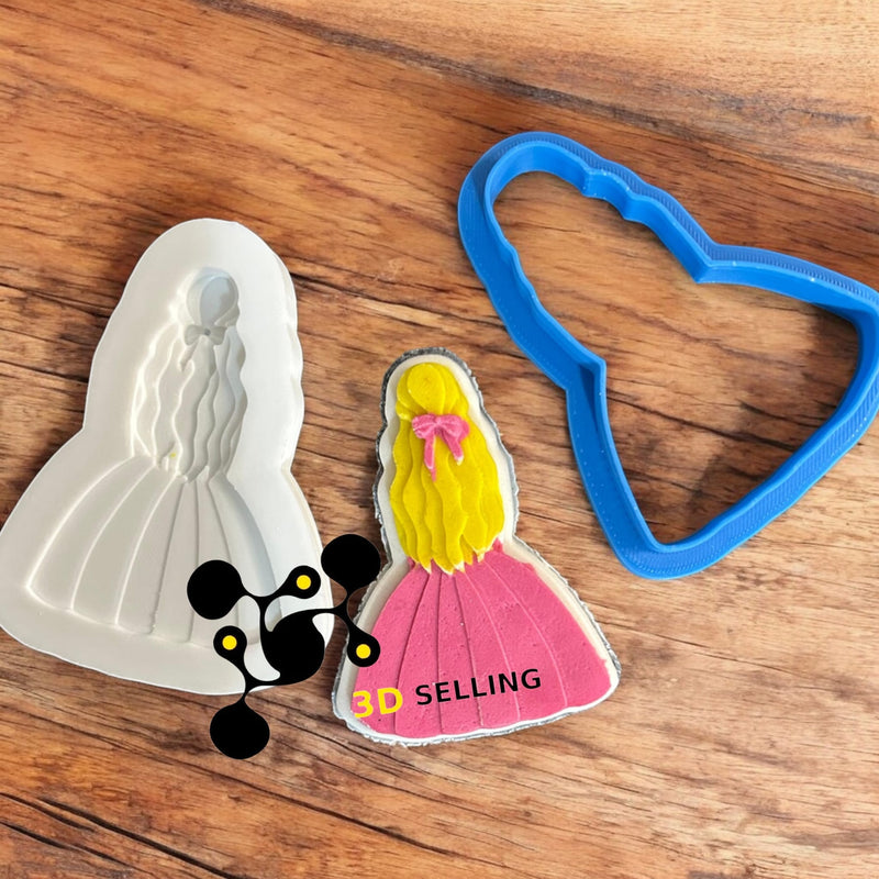 Ragazza di Spalle in 3D - 3d Selling