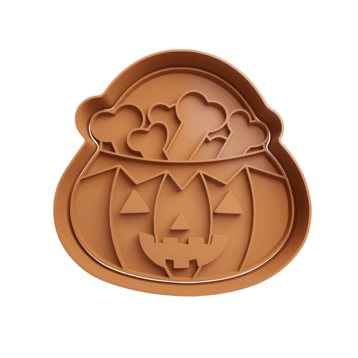 3d Selling Casa, arredamento e bricolage:Articoli per cucina e bar:Accessori per pasticceria:Altro accessori per pasticceria Secchiello di Halloween 8cm