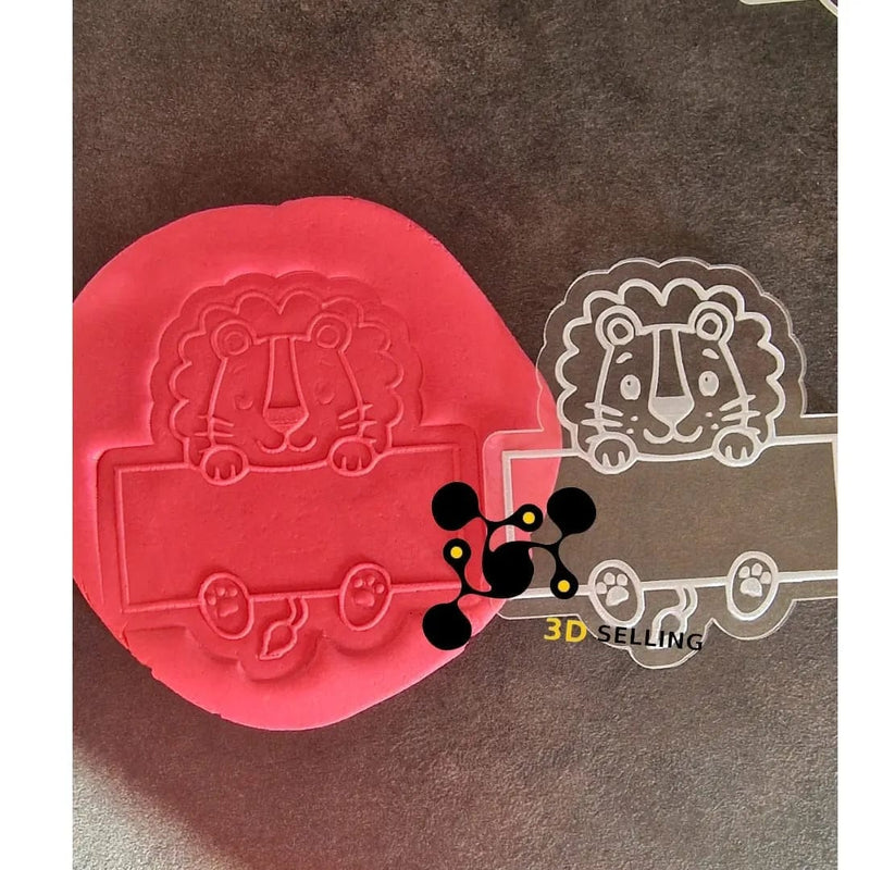 Segnaposto in acrilico + cutter Leone - 3d Selling