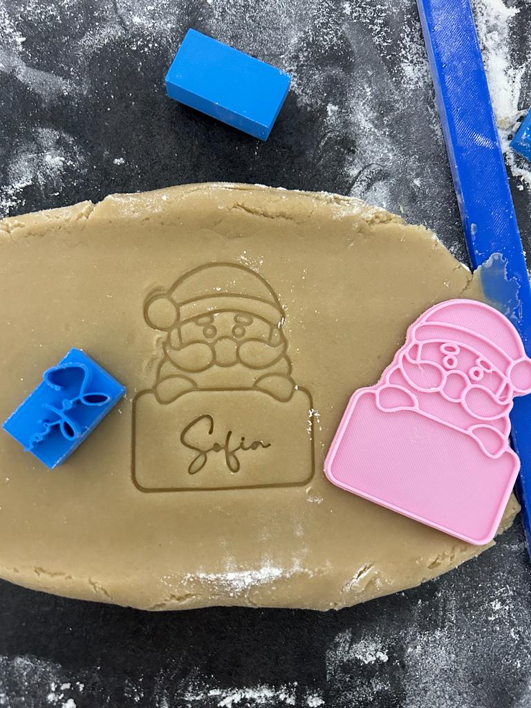 Segnaposto Natalizio Babbo Natale 8cm - 3d Selling