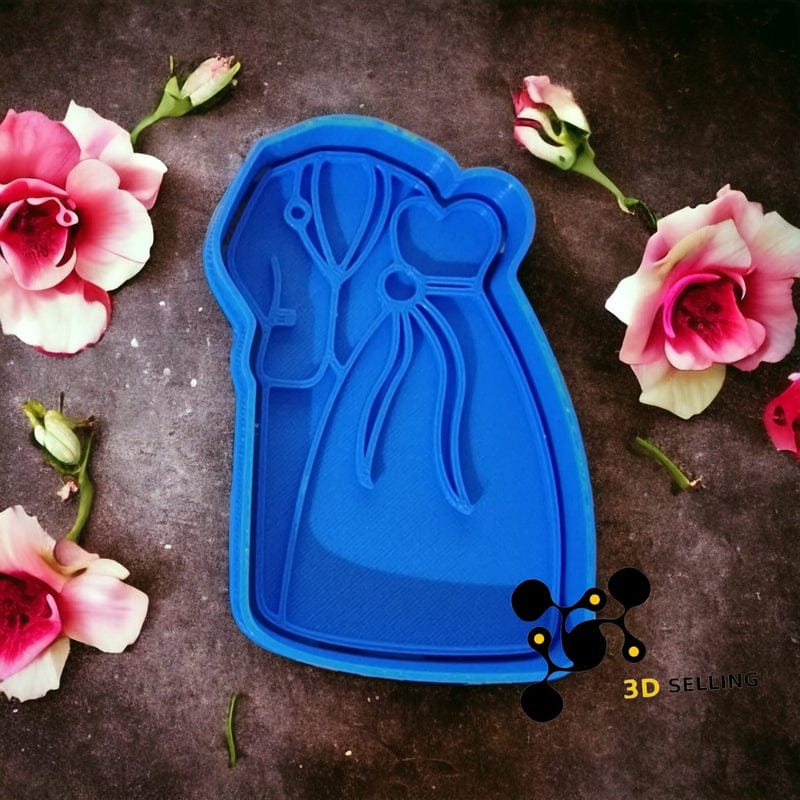 Sposi cookie cutter occasione matrimonio - 3d Selling