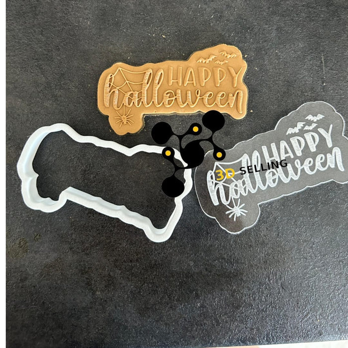 3d Selling Casa, arredamento e bricolage:Articoli per cucina e bar:Accessori per pasticceria:Altro accessori per pasticceria Stampo in acrilico in rilievo Happy Halloween