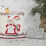 Stampo in Silicone babbo Natale e Mamma Natale - 3d Selling