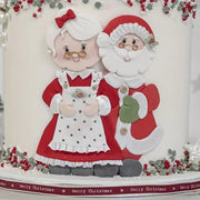 Stampo in Silicone babbo Natale e Mamma Natale - 3d Selling
