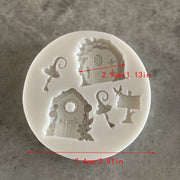 Stampo in silicone Casa delle Fatine - 3d Selling
