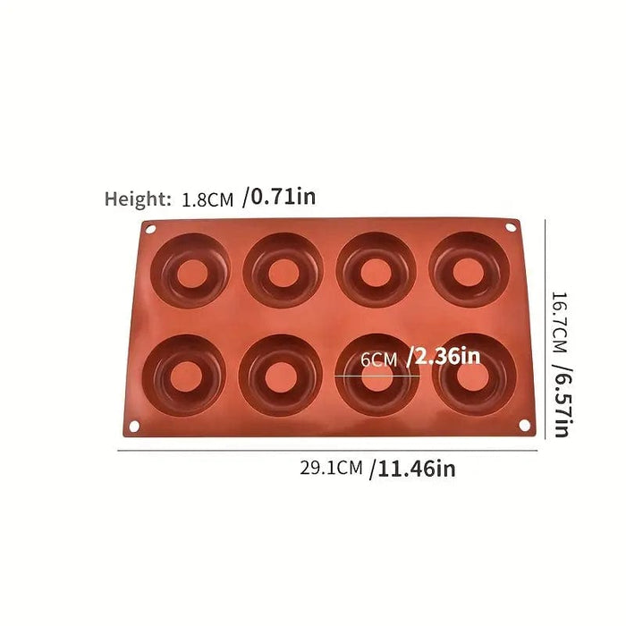 3d Selling Casa, arredamento e bricolage:Articoli per cucina e bar:Accessori per pasticceria:Altro accessori per pasticceria Stampo in silicone Ciambelle