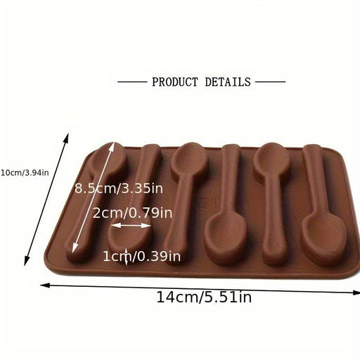 3d Selling Casa, arredamento e bricolage:Articoli per cucina e bar:Accessori per pasticceria:Altro accessori per pasticceria Stampo in silicone cucchiaini