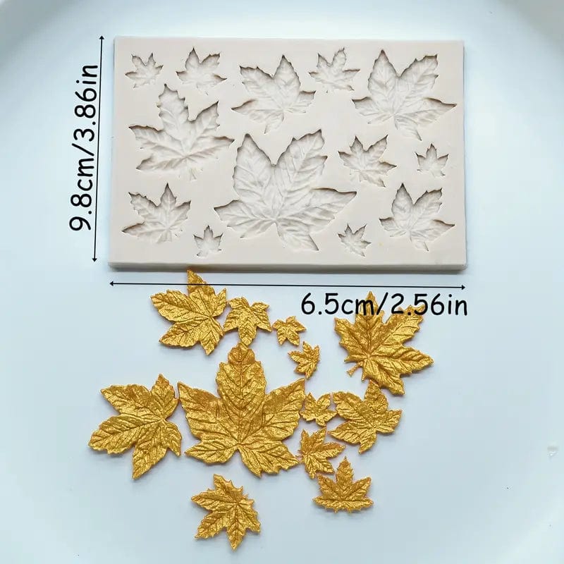 Stampo in silicone foglie acero - 3d Selling