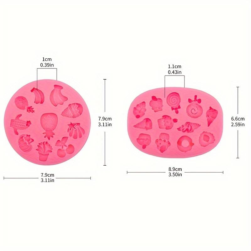 Stampo in silicone frutta mista - 3d Selling