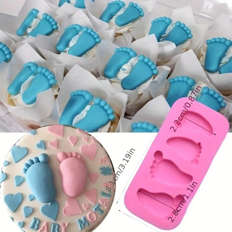 Stampo in silicone piedini - 3d Selling
