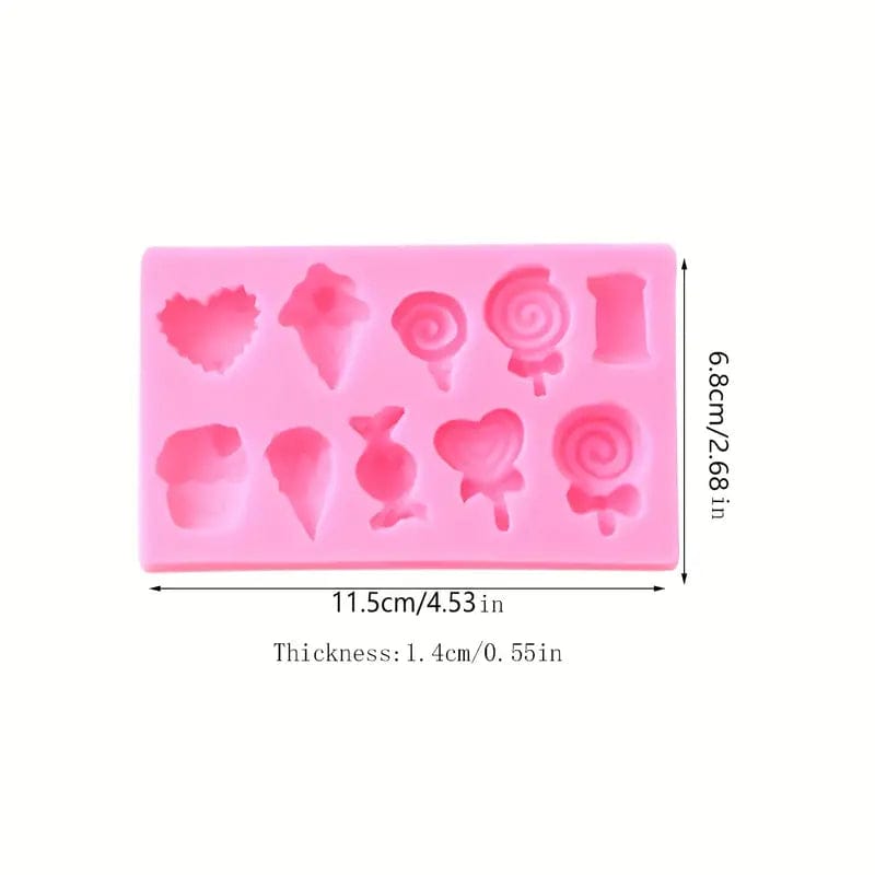 Stampo in silicone set Gelatini - 3d Selling