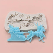 Stampo in silicone slitta Natalizia - 3d Selling