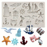 Stampo in silicone tema Marino - 3d Selling