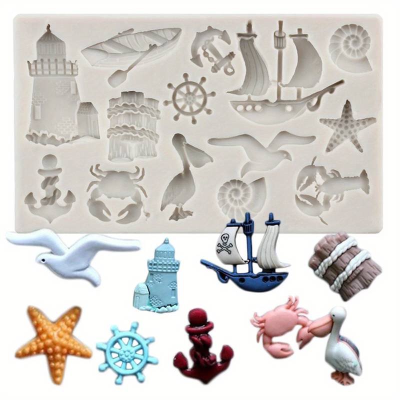 Stampo in silicone tema Marino - 3d Selling