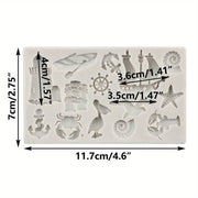 Stampo in silicone tema Marino - 3d Selling