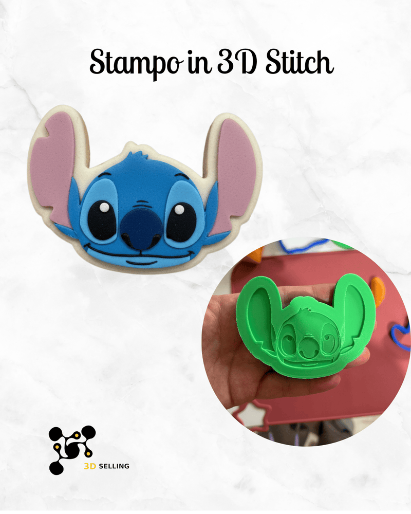 3d Selling Casa, arredamento e bricolage:Articoli per cucina e bar:Accessori per pasticceria:Altro accessori per pasticceria Stampo tagliabiscotti 3D Cane Hawaii