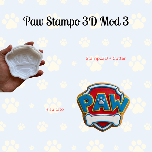 3d Selling Casa, arredamento e bricolage:Articoli per cucina e bar:Accessori per pasticceria:Altro accessori per pasticceria Stampo tagliabiscotti 3D Cane Mod3