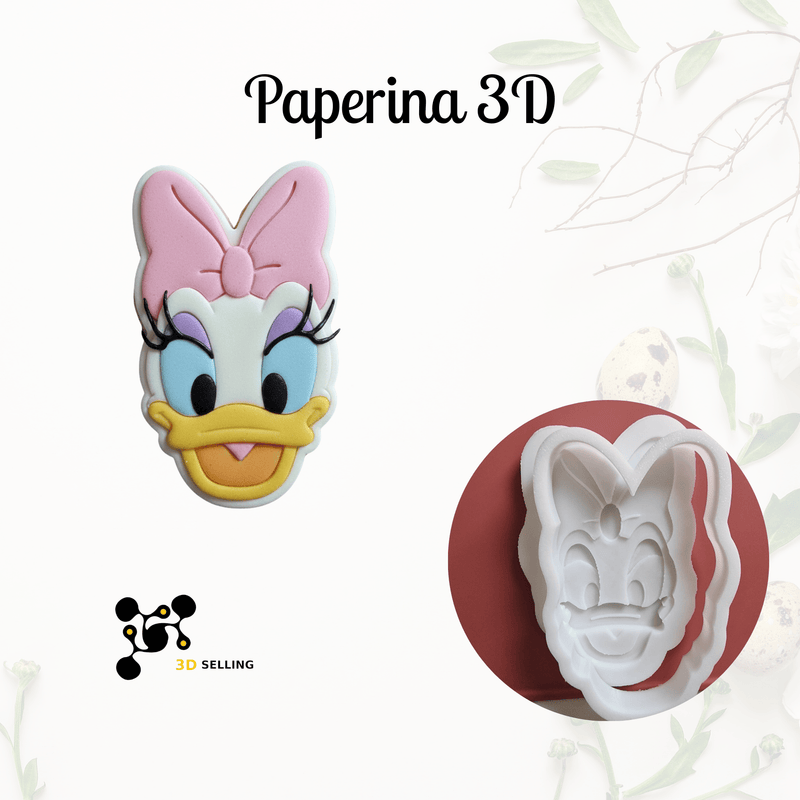 3d Selling Casa, arredamento e bricolage:Articoli per cucina e bar:Accessori per pasticceria:Altro accessori per pasticceria Stampo tagliabiscotti 3D Paperina