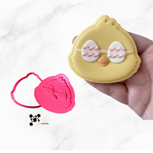 3d Selling Casa, arredamento e bricolage:Articoli per cucina e bar:Accessori per pasticceria:Altro accessori per pasticceria Stampo tagliabiscotti 3D Pulcino