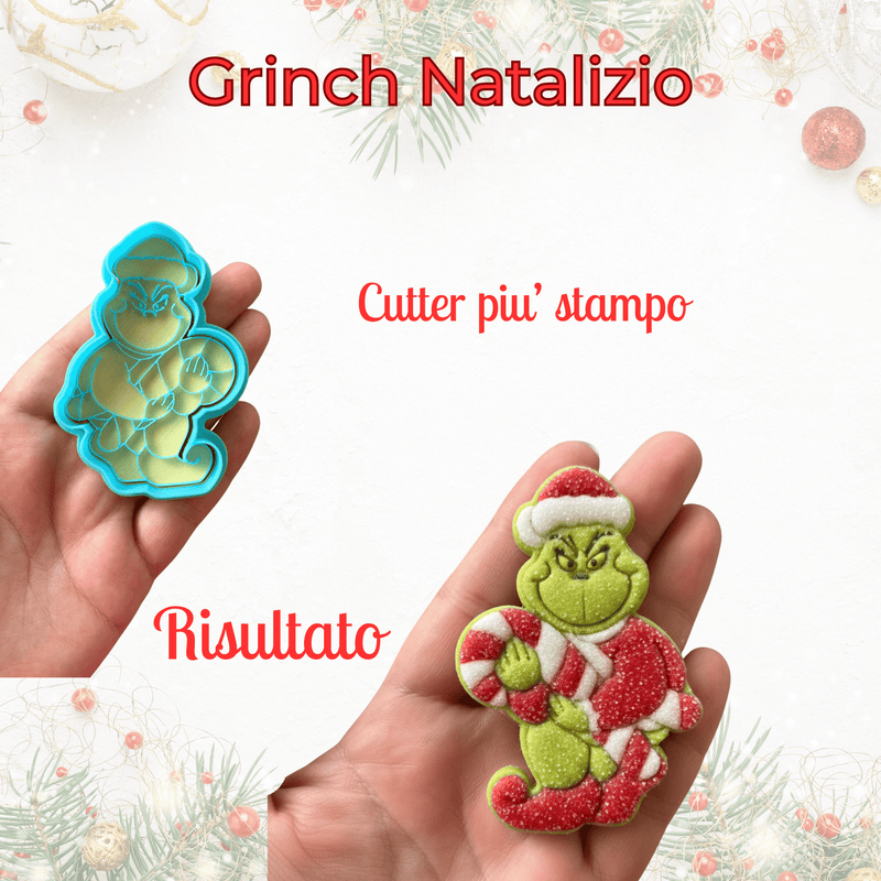 3d Selling Casa, arredamento e bricolage:Articoli per cucina e bar:Accessori per pasticceria:Altro accessori per pasticceria Tagliabiscotti ad Incisione – Buffo Furbetto Natalizio