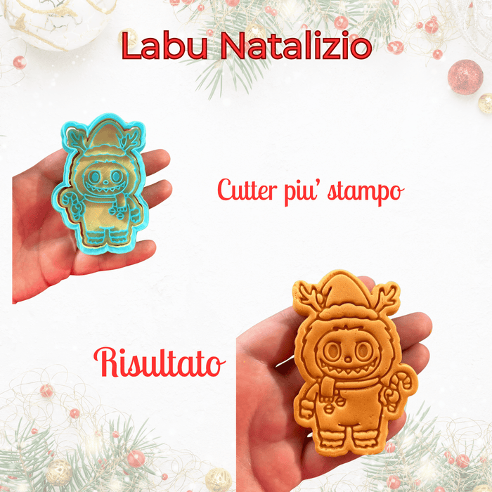 3d Selling Casa, arredamento e bricolage:Articoli per cucina e bar:Accessori per pasticceria:Altro accessori per pasticceria Tagliabiscotti ad Incisione – Labu Natalizio