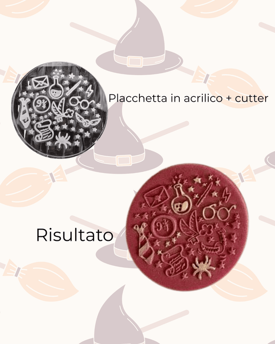 3d Selling Casa, arredamento e bricolage:Articoli per cucina e bar:Accessori per pasticceria:Altro accessori per pasticceria Tagliabiscotti tema mago
