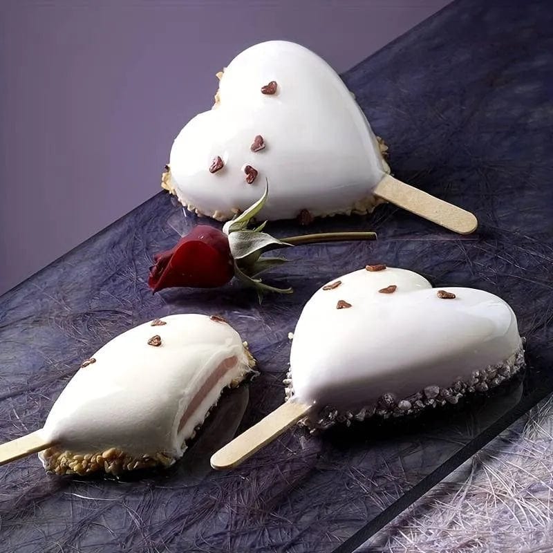 Tappetino in silicone Gelatini a forma di cuore - 3d Selling