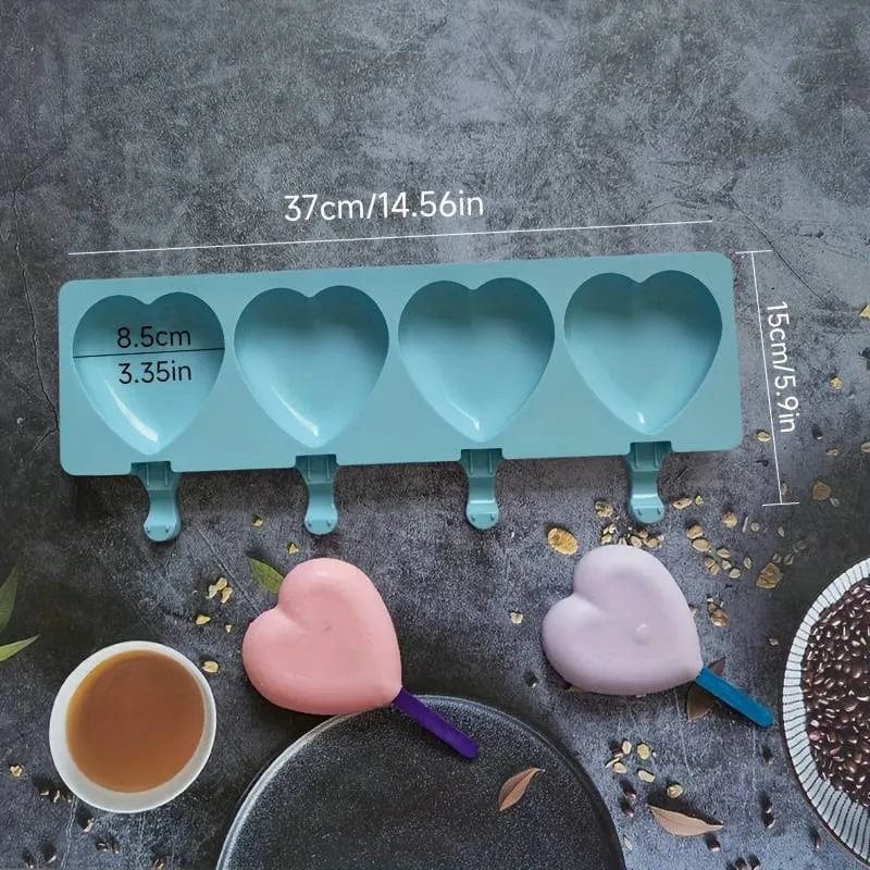 Tappetino in silicone Gelatini a forma di cuore - 3d Selling