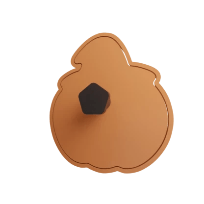 Zucca di Halloween con cappello 8cm - 3d Selling