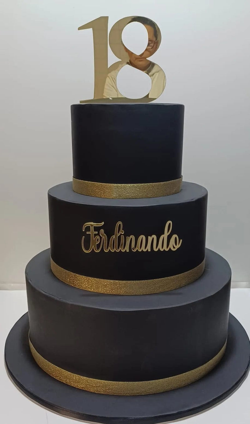 Cake Topper Frontale personalizzato - 3d Selling