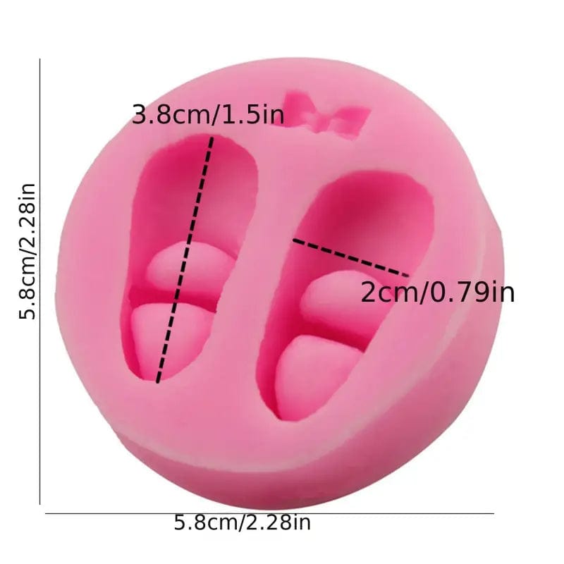 Stampo in silicone scarpette bimba - 3d Selling
