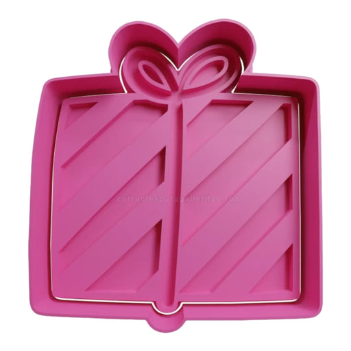 3d Selling cookie cutter Cookie cutte pacco regalo