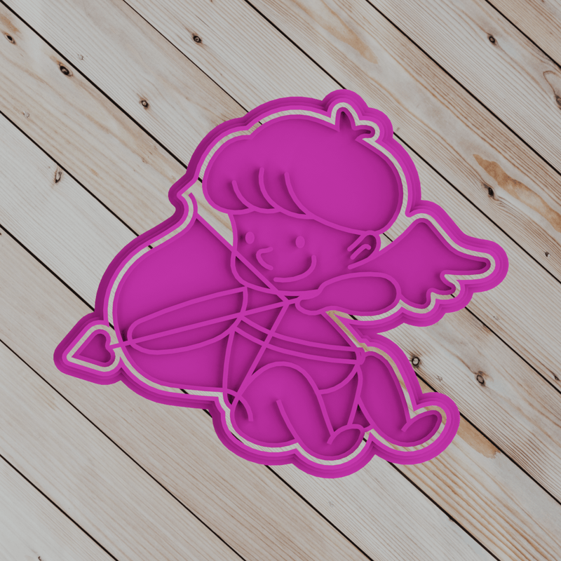Cookie cutter Cupido 8cm - 3d Selling