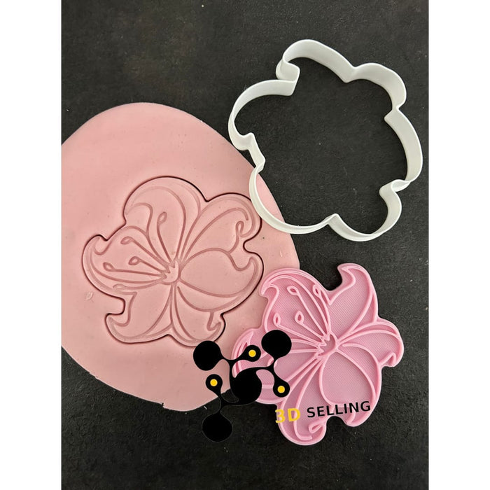 3d Selling cookie cutter Fiore hawaiano