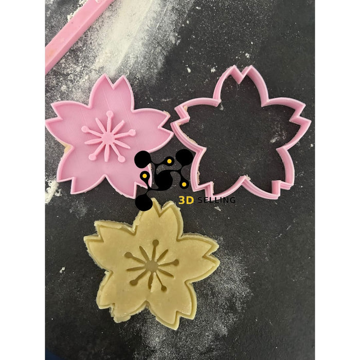 3d Selling cookie cutter Fiore Sakura