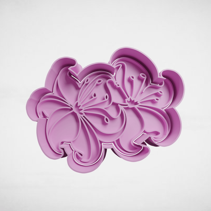 3d Selling cookie cutter fiori Hawaiani