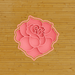 3d Selling cookie cutter Rosa