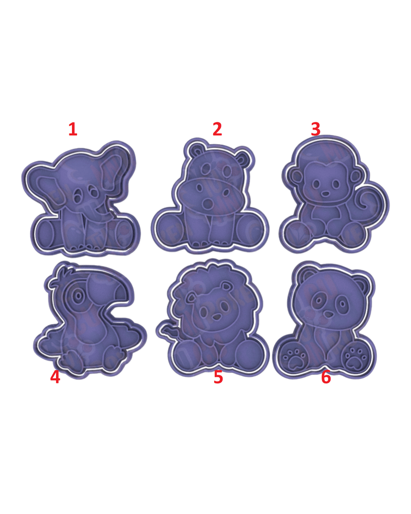 Set Baby Safari - 3d Selling