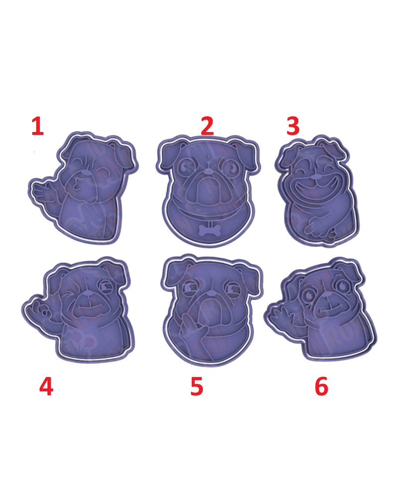 Set Bulldog Francese - 3d Selling