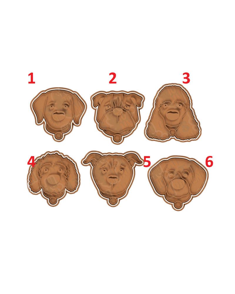 Set Cani faccia - 3d Selling