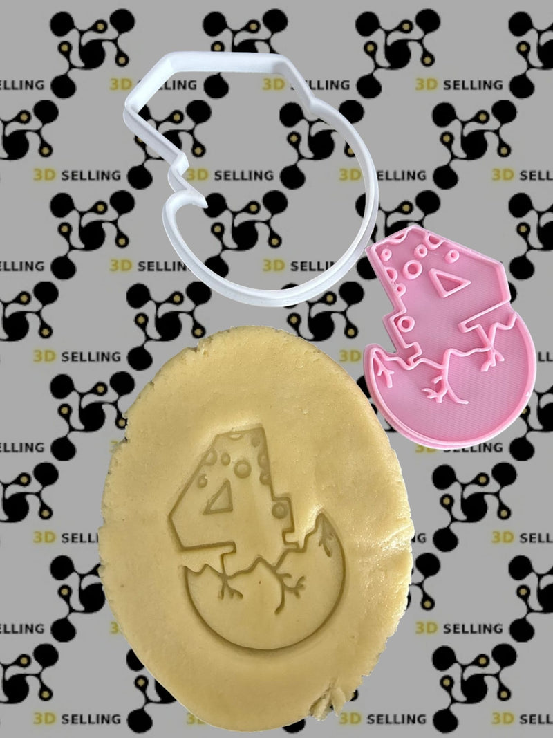 Set Numeri stile dinosauri - 3d Selling