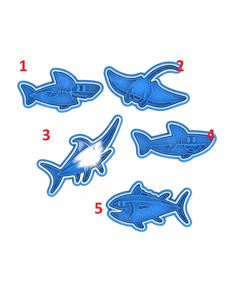 Set Squali - 3d Selling