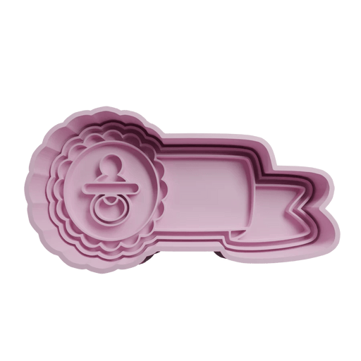 3d Selling cookie cutter Striscione con ciucciotto