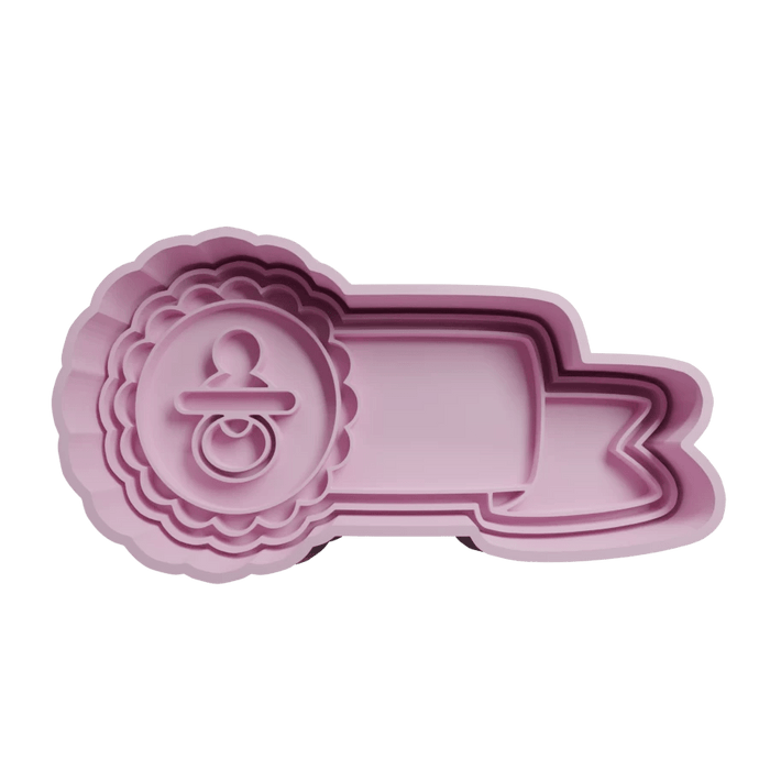 3d Selling cookie cutter Striscione con ciucciotto