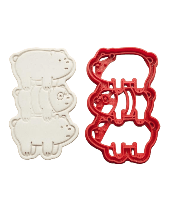 3d Selling cookie cutter Tris Orsi