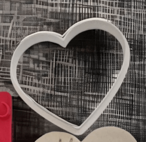 Cutter a cuore 9 cm - 3d Selling