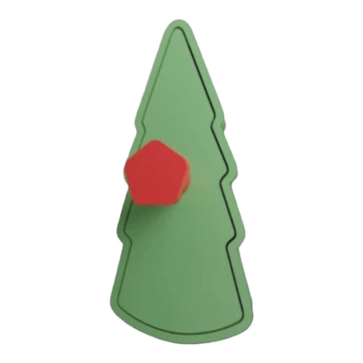 3d Selling Formina Tagliabiscotti albero di Natale a punta cookie cutter