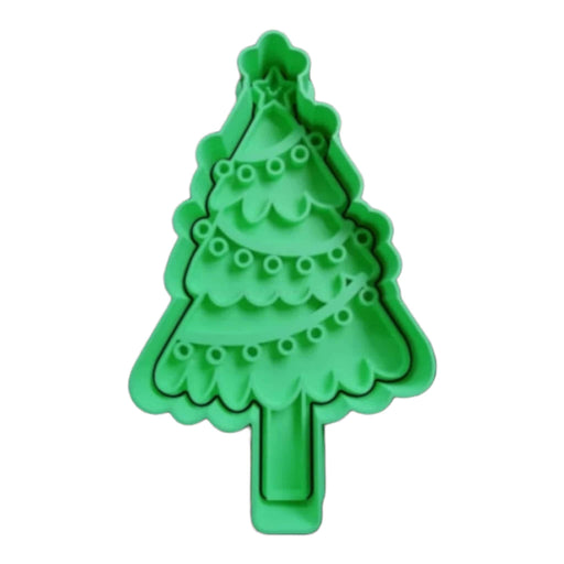 3d Selling Formina tagliabiscotti Albero di Natale con luci cookie cutter