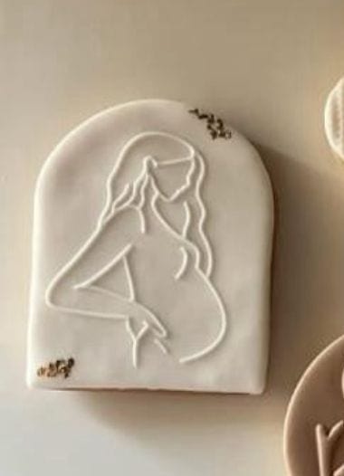 3d Selling Mamma in attesa in acrilico